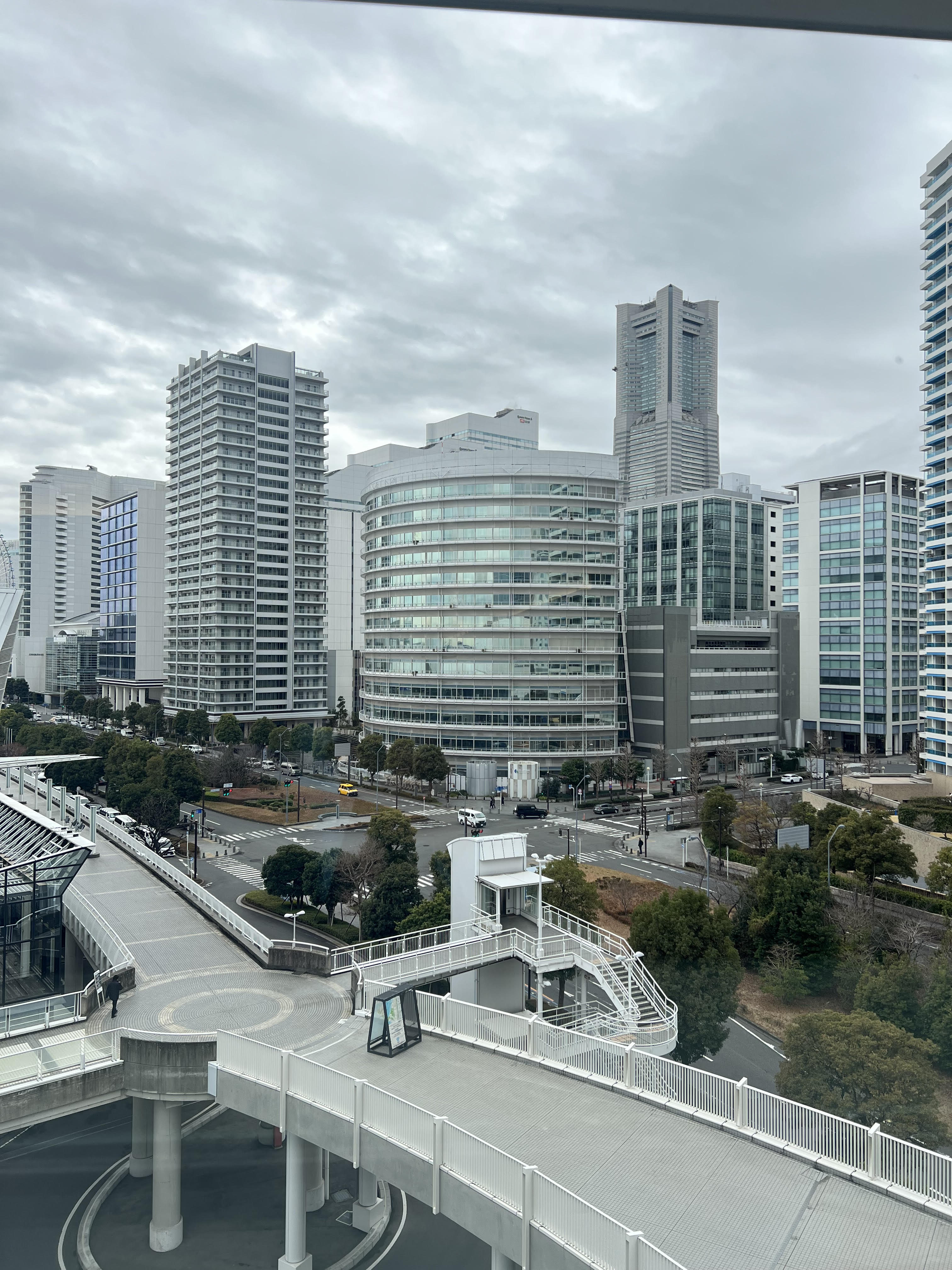 Yokohama skyline - final evening of APAN59